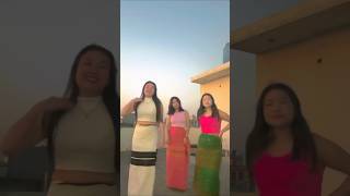 Mitali🌹💓With arunachali ladies punjab music arunachalpradesh northeastindia musicsong [upl. by Dorahs]