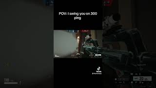 Rainbow 6 Siege Insane “Ping Advantage” 😂😂 rainbowsixsiege gaming [upl. by Chrystel]