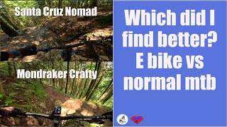 Which did I find better E bike vs normal MTB Paganella  Italy [upl. by Aiht]