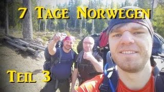 7 Tage Norwegen Trekking Teil 3 [upl. by Gnem]