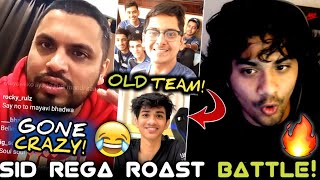 Rega Epic Controversy With Sid Bhai😂🔥Aman Rega On Old Team SouL Controversy Views😂 [upl. by Dulciana140]