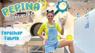 💡 In der FORSCHER FABRIK Schorndorf mit Pepina 🔍 lernen spielen amp entdecken [upl. by Gracie]