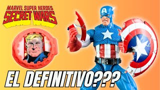 ABRIENDO AL CAPITAN AMERICA SECRET WARS MARVEL LEGENDS [upl. by Cloutman210]