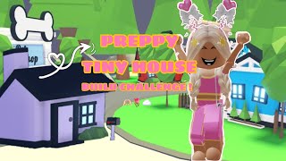 Trying to build a PREPPY house  🌷💛  ROBLOX ADOPT ME ⭐️° [upl. by Gittle905]