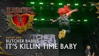 BUTCHER BABIES  Its Killin Time Baby  Bloodstock 2022 [upl. by Xuaeb]