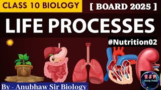 What is Life Processes ll Unicellular and Multicellular ll Types of Nutrition ll class10th board [upl. by Albrecht]