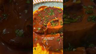 OSSOBUCO ALLA MILANESE con risotto de azafrán 🇮🇹 recetasitalianas italianfood comidaitaliana [upl. by Caldera]