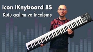 Icon iKeyboard 8S  Kutu açılımı ve inceleme [upl. by Altheta]