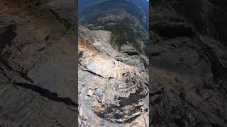 POV Cliff BASE jump [upl. by Eteragram]