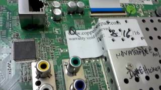 Vizio M470NV main board functionality proof Novatronix [upl. by Liana]