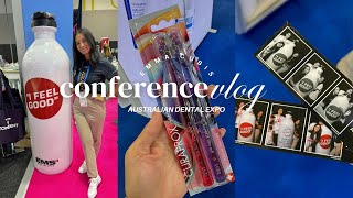 DENTAL EXPO VLOG  WORKING AS A DENTAL HYGIENIST AT A TRADE SHOW [upl. by Jeconiah]