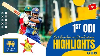 Sri Lanka Seal Series with Hasaranga Masterclass  3rd ODI Highlights  Sri Lanka vs Zimbabwe 2024 [upl. by Noyad846]