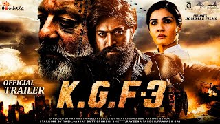 KGF Trailer  chapter 3  Hindi Movie  Allu Arjun  Raveena Tandon  By Laxman keshav [upl. by Sorips392]