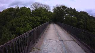 C2C Bike Ride Waskerley Way crossing Hownsgill Viaduct [upl. by Arrahs]