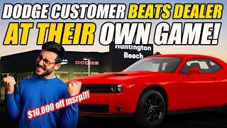 FINALLY CUSTOMER BEATS DODGE DEALER AT THEIR OWN GAME [upl. by Kcirre825]