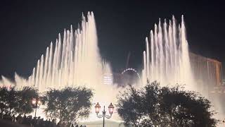 Bellagio fountain Full show [upl. by Giza]