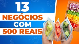 13 NEGÓCIOS PARA ABRIR COM POUCO DINHEIRO Ideias de negócios [upl. by Ahsiya363]