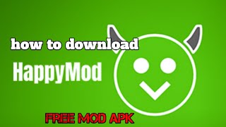 how to download Apk happy mod 😯 happymod 2024 [upl. by Ahsurej]