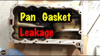 2011  2020 GM Ecotec 14L Oil Leak  Oil Pan Gasket Leak Repair Chevy Cruze Sonic Trax Encore [upl. by Atalante439]