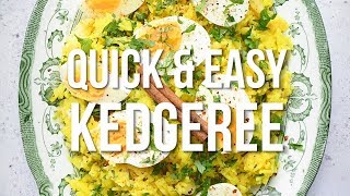 How to make Kedgeree  SupergoldenBakes [upl. by Lorak]