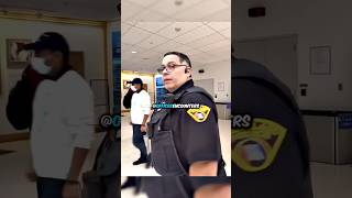 TSA SECURITY GUARD GETS OWNED 🤷‍♂️ copsoftiktok policeofficer [upl. by Inahc]