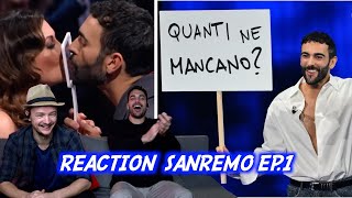 Reagiamo alla Prima Puntata di Sanremo 2024 [upl. by Elianora]