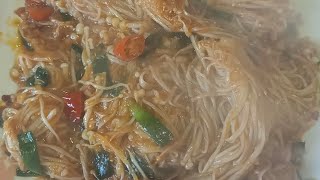 Easy Enoki Mushroom Recipe [upl. by Dasa]