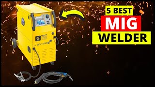 Top 5 MIG Welders 2024  Best MIG Welding Machine in 2024  Top MIG Welder for Beginners Review [upl. by Nylg801]