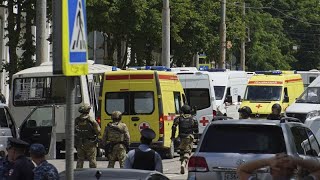 Security forces kill IS hostage takers in Russian detention centre [upl. by Arevle911]