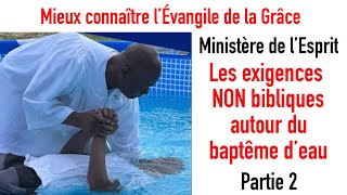 Fr Armando Les exigences autour du baptême d’eau  Partie 2 [upl. by Steere]