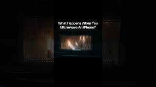 What Happens When You Microwave An iPhone funny [upl. by Osy436]