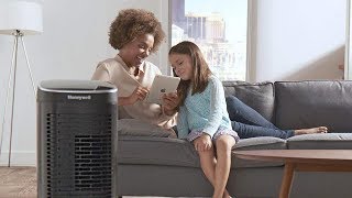 Honeywell AirGenius 6 Bluetooth Smart Air Cleaner and Odor Reducer HFD360B [upl. by Ennaihs967]