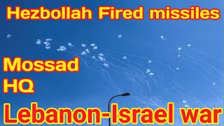 Hezbollah Fires BACK at Mossad HQ Near Tel Aviv [upl. by Prasad]