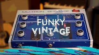 Funky Vintage MuTron BiPhase  Reverb Video Demo [upl. by Hertha210]