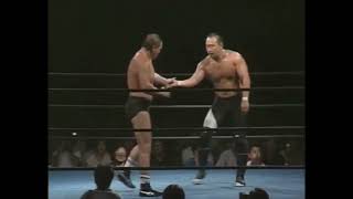 Yoshiaki Fujiwara vs Kazuo Yamazaki UWF Newborn 72489 [upl. by Olaznog747]