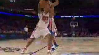 Rasheed Wallace blocks David West twice [upl. by Nimad829]