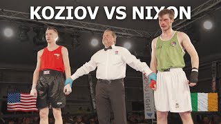 Gennadii Koziov vs Ciaran Nixon  Team Ireland Returns 3 [upl. by Euqinommod]