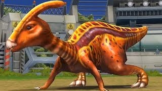 Jurassic Park Builder Parasaurolophus BATTLE FINAL EVOLUTION [upl. by Lletniuq162]