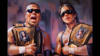 The Hart Foundation quotHart Beatquot AI Remix [upl. by Nhepets]