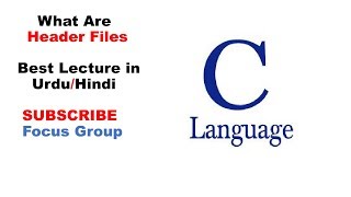 What are Header Files  Uses Of Header Files  Lecture in UrduHindi [upl. by Dasie]