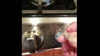 LG Gas Stove  Oven  Range Knobs  A Cheap and Easy Repair If Gas Turns On Too Easily [upl. by Aisined]