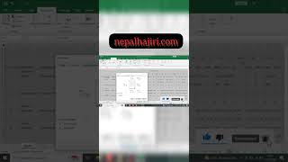 Export attendance Report in Excel and print setup attendancemanagement shorts software nepal [upl. by Yraek780]