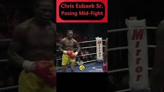 Chris Eubank Sr Posing Midfights💀boxing [upl. by Dleifxam]