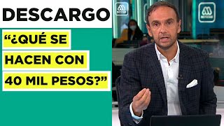 quot¿Qué se hacen con 40 milquot  El descargo de Rodrigo Sepúlveda en Meganoticias Alerta [upl. by Tremain]