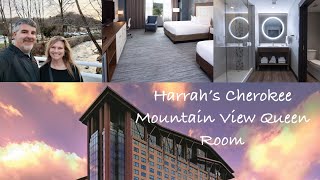 Harrah’s Cherokee Mountain View Queen Room [upl. by Llecrup]