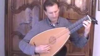 KAPSBERGER Toccata 1 Peter Croton  solo lute [upl. by Adeys773]