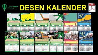 Design Kalender Dinding [upl. by Cohen]