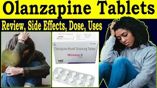 olanzapine tablets 5 mg 10 mg 25 mg  Olanzapine Mouth Dissolving tablets 5 mg  Review uses [upl. by Alam]