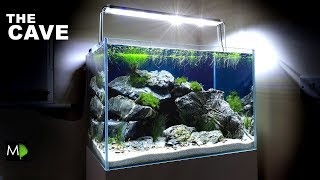 quotTHE CAVEquot AQUARIUMHow To  Aquascape Tutorial  Setup [upl. by Connolly]