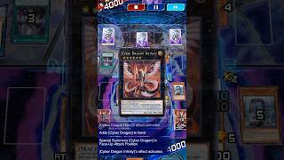 Cyber dragon turn 2 OTK post banlist nostalgia yugioh duellinks cyberdragon [upl. by Eenet]